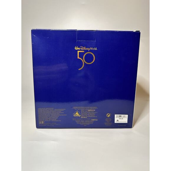 Disney World 50th Anniversary Fab 5 Mickey Christmas Ornament Set NIP - Picture 2 of 5